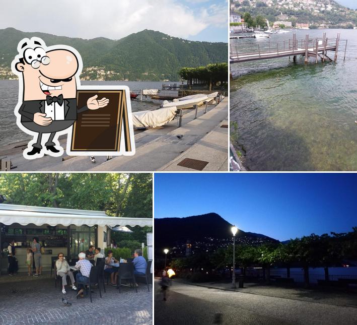 Curiosa tra la parte esterna di Ristorante-Bar MGCavour