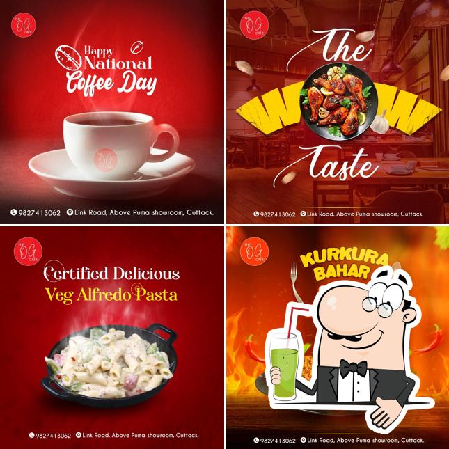 Enjoy a drink at The OG Cafe