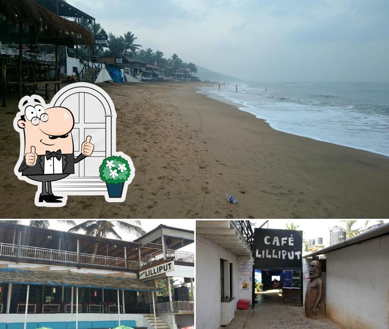 The exterior of Cafe Lilliput