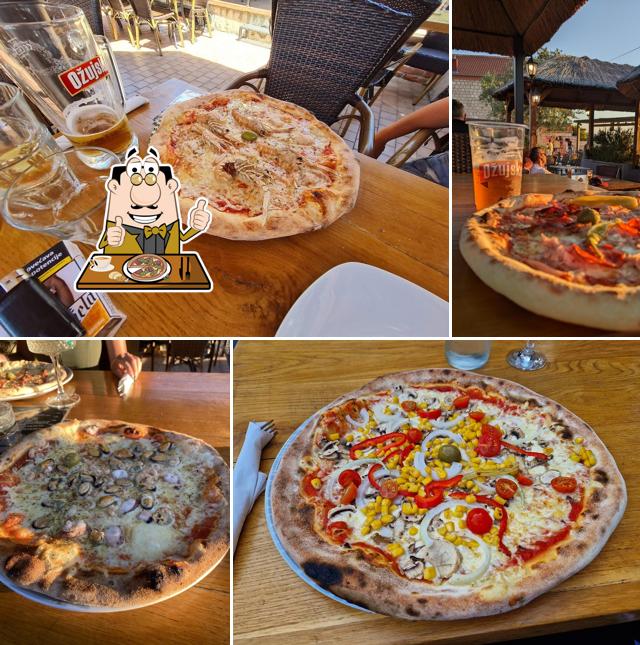 Scegli tra le molte varianti di pizza