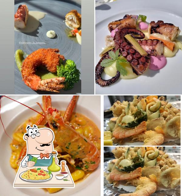 Cibo al Ristorante La Lampara da Ciro