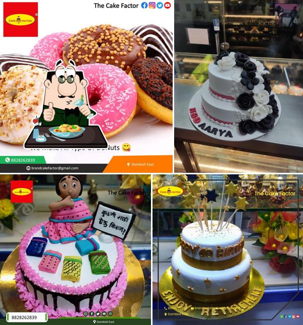 Meals at The cake factor