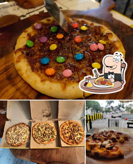 At Pizzaman, you can order pizza