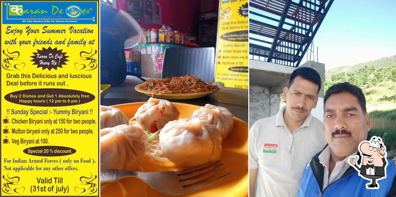 The interior of Karan De Cafe