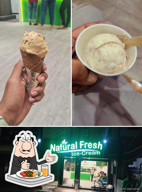 The photo of food and interior at Natural Fresh Ice-Cream, Chandrapur