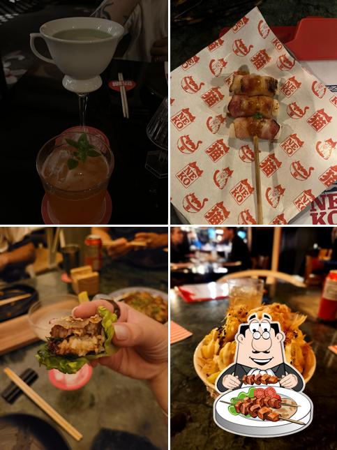 Comida em Neko Asian Bar