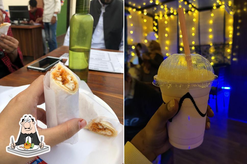 Food at The Eden Cafe Rooftop