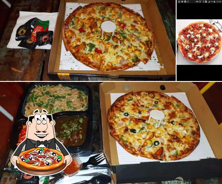 At Timeout Cafe, you can try pizza