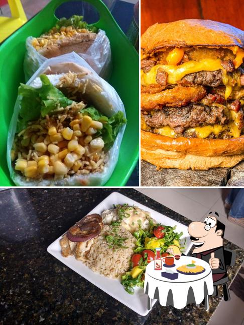 Hambúrguer em Seven Burguer