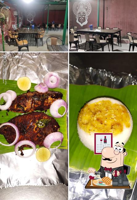 Meat meals are offered by @Adukkala