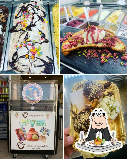 Gelato al Crema e cioccolato