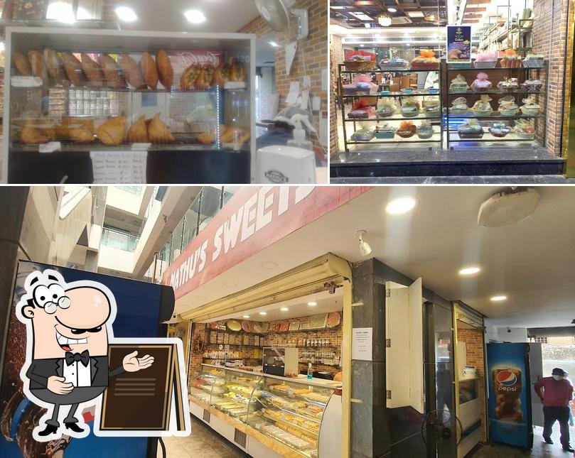 The exterior of Nathu's Sweets