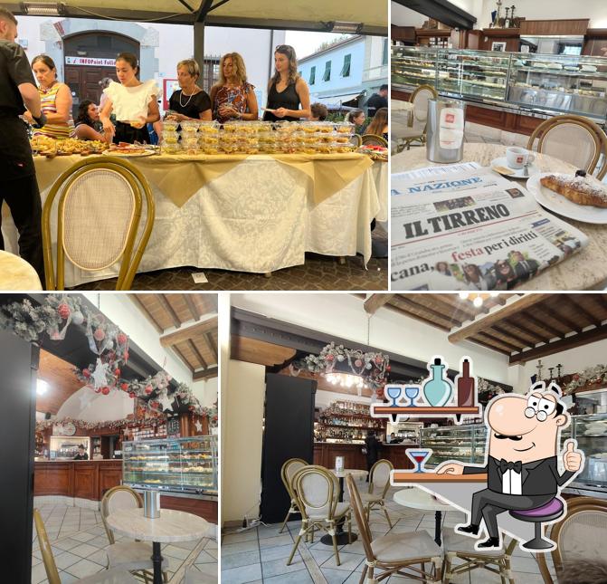 Gli interni di Bar Caffè Impero