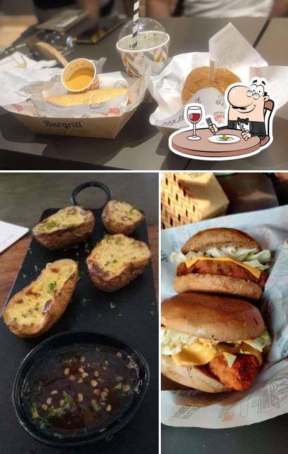 Food at Burgrill - The OG's of Grilled Burgers