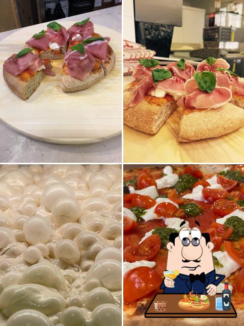 Bruschette al L'Amalfitana Pizzeria D'Asporto