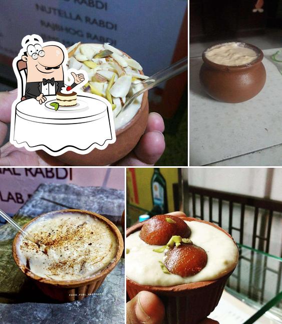 Rabdiwala Corner provides a number of sweet dishes