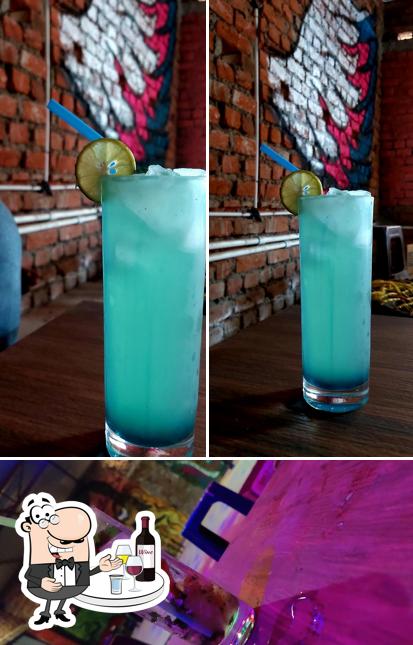 Pick an alcoholic drink from the menu