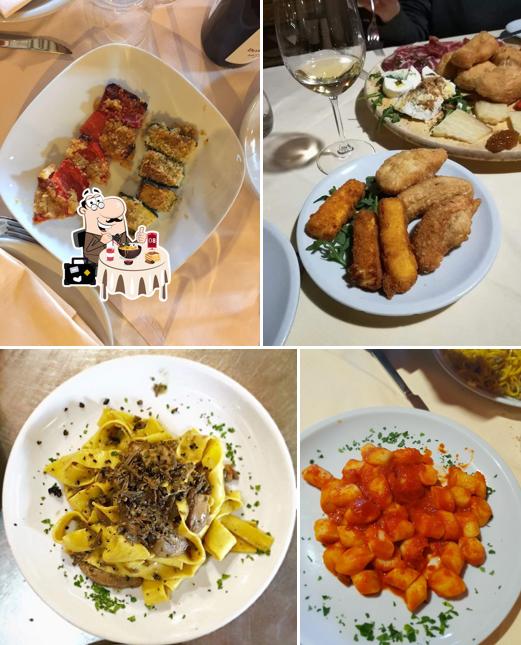 Cibo al Ristorante La Vecchia Stazione