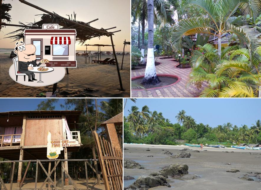 Take a look at the exterior of Morjim Holiday Beach Resort