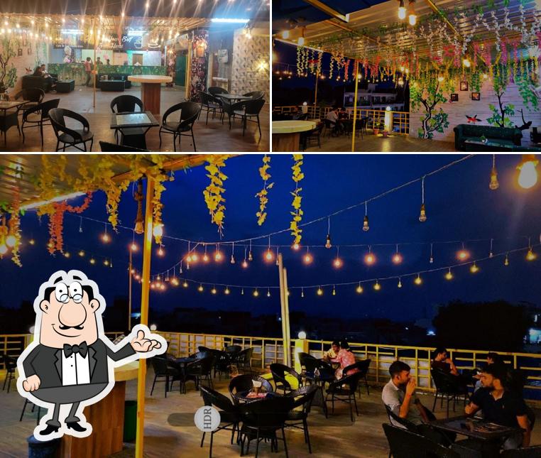 The interior of LLB Cafe & Fast Foods Wala