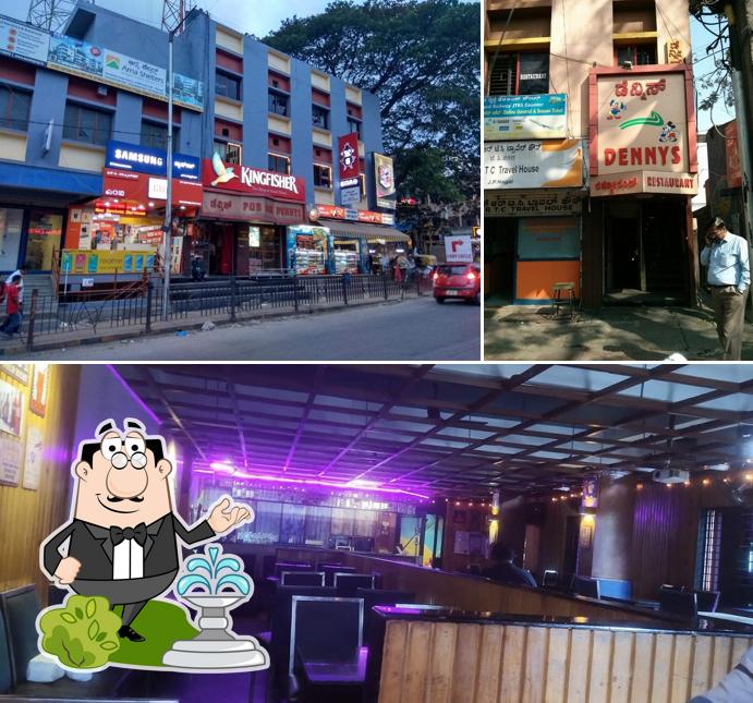 The exterior of The Dennys Pub