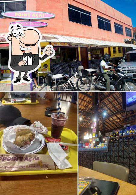 Veja imagens do interior do Point Açaí Navegantes