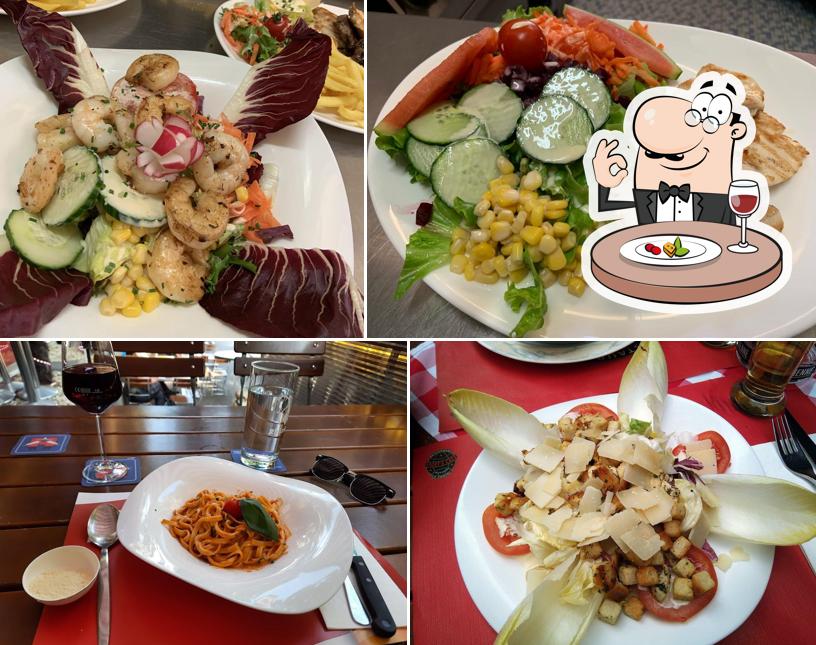 Cibo al Sport's Café le Zodiac