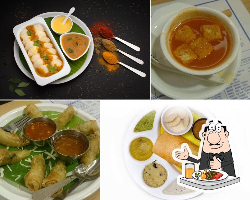 Meals at Saravana Bhavan