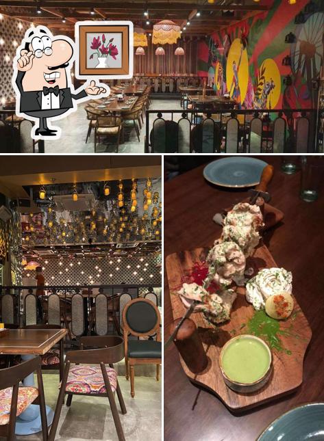 The interior of The Great Indian Mela