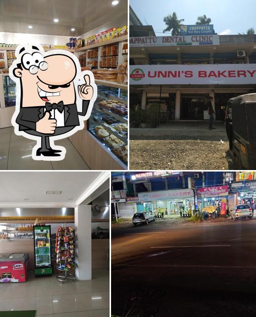Look at the photo of Unni's Bakery