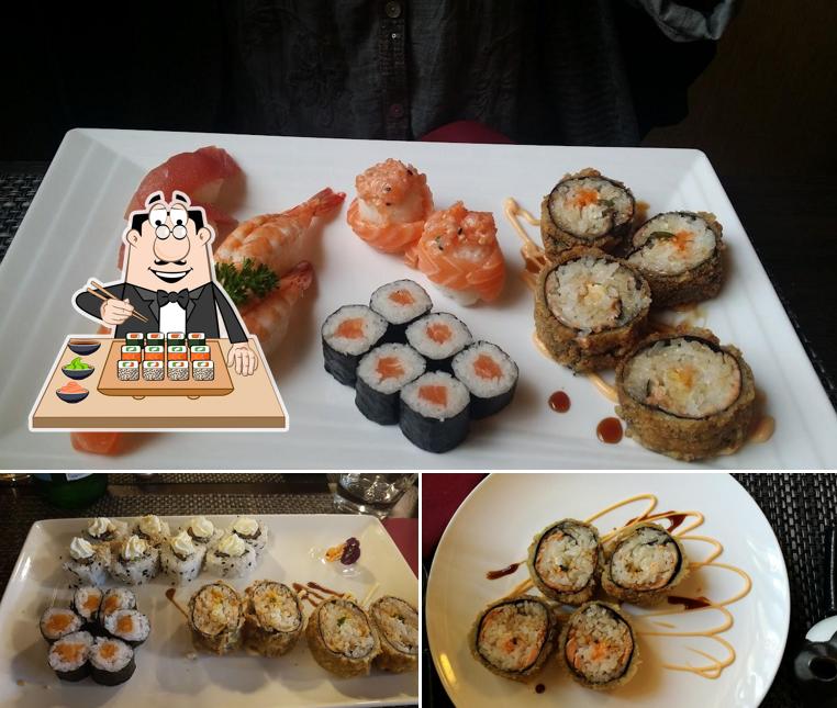 Prova le diverse opzioni di sushi