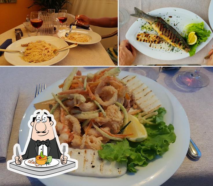 Cibo al Baia Blu Beach