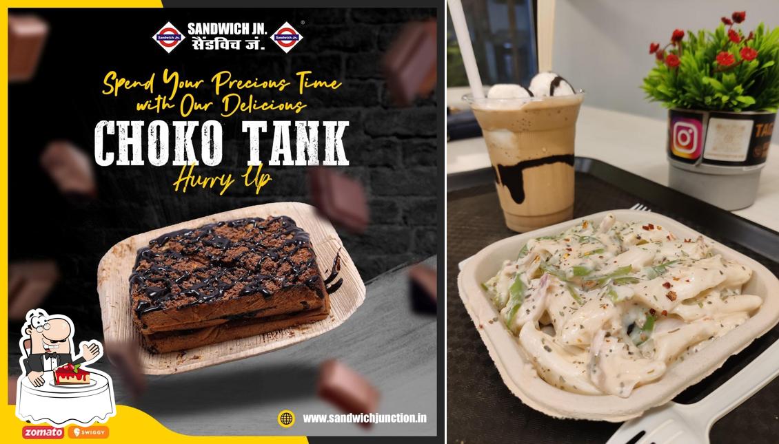 Sandwich Junction Rajnandgaon provides a number of desserts