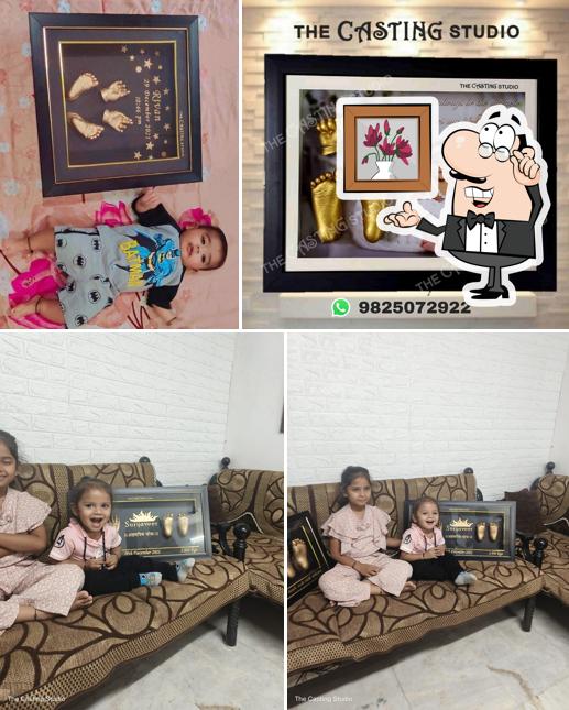 The interior of THE CASTING STUDIO 2D & 3D BABY CASTING HANDS & FEET IMPRESSIONS WITH LUXURIOUS FRAME RAJKOT