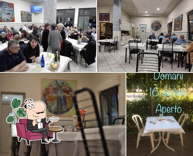 Gli interni di Pizzeria Ai pioppi