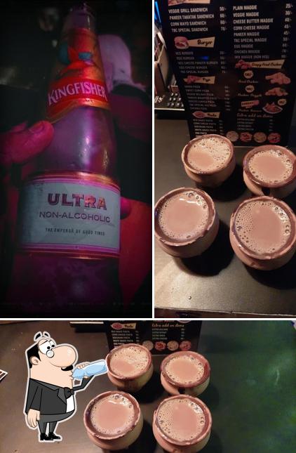 Get a drink from the menu