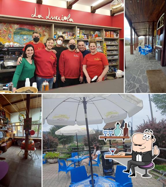 Dai un'occhiata agli interni di Bar la Lucciola di Giuseppe Di Capua