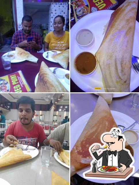 Masala dosa at Veg Point