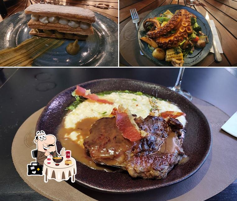 Platos en Jardim Secreto Gastronomia e Afetividade