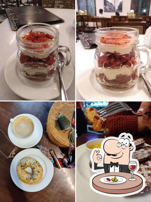 Food at Bombay Coffee House