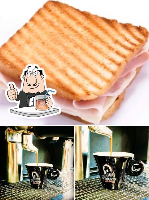 Guarda la foto che mostra la bevanda e cibo di La Nuova Sosta