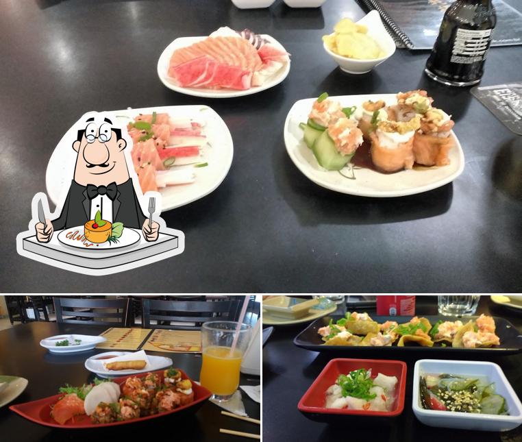 Platos en China Cook & Kampai Sushi