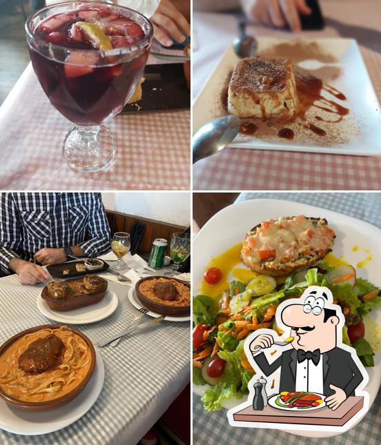 Platos en Dopo Lavoro Cantina Italiana