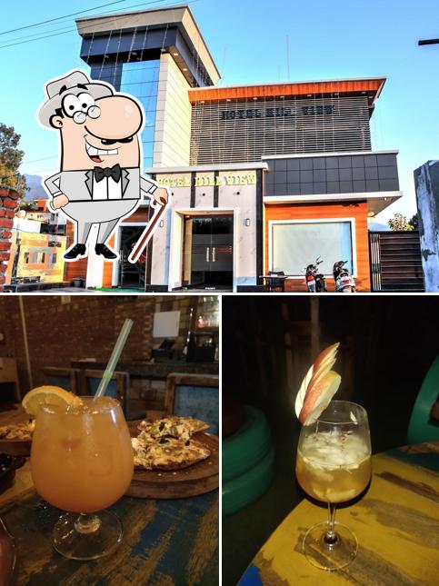 The exterior of Hotel Hill View