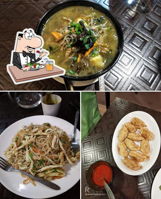 Food at Tashi Delek Restaurant