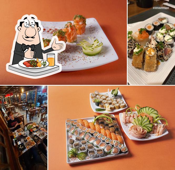 Comida em Yatta Buffet De Sushi