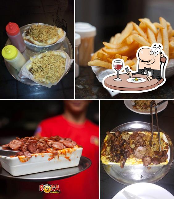 Comida em Água Na Boca Lanches