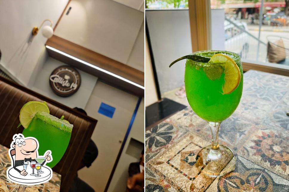 Callisto 19 Cafe serves alcohol