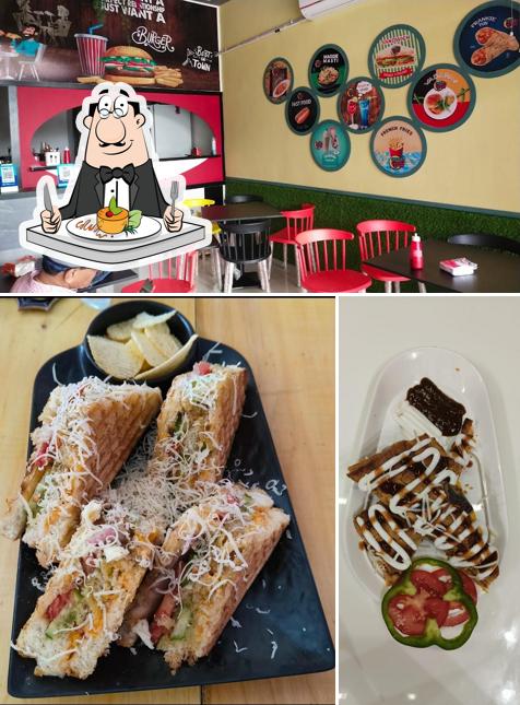 Take a look at the image showing food and interior at Dhakka Mukki Eatery - Chandkheda