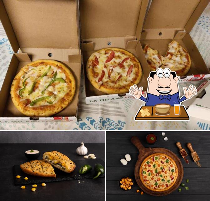Meals at La Milano Pizzeria